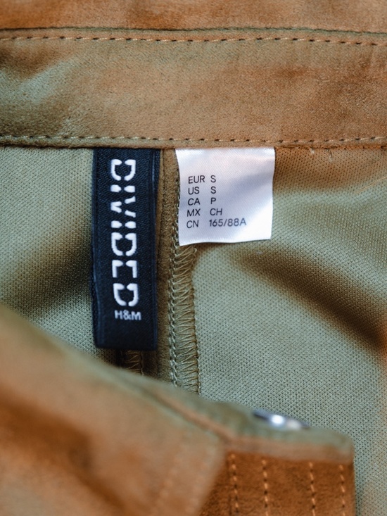 HM Divided Suede Jacket - Picture 3 of 3